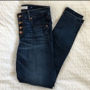 Loft Button-Fly Jeans